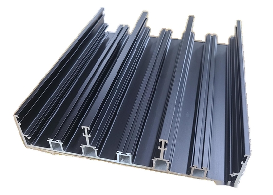 6063 Aluminum Door Frame Extrusions Flash Metal Powder Coated Aluminium Section