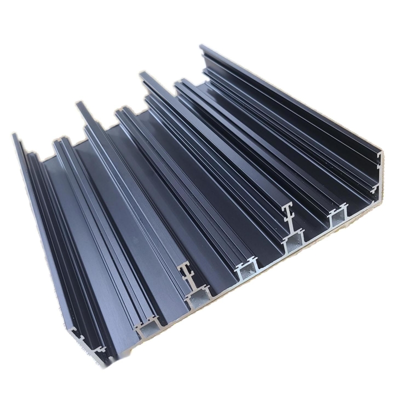 6063 Aluminum Door Frame Extrusions Flash Metal Powder Coated Aluminium Section